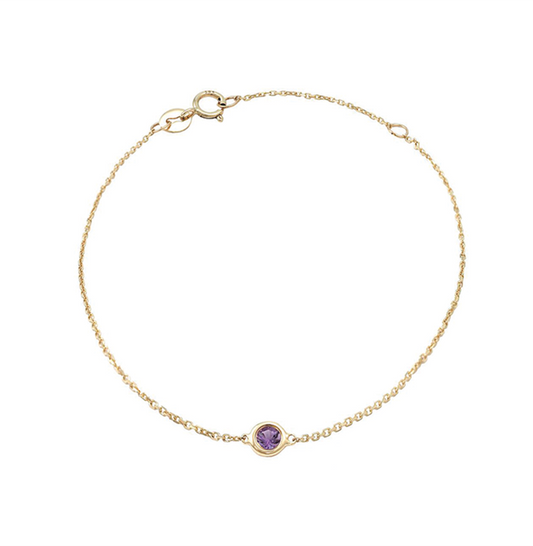 birthstone bracelet