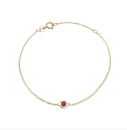 birthstone bracelet